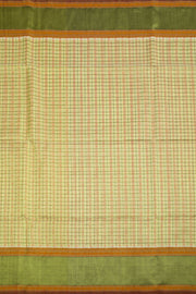 Green Handloom Kanchi Cotton Saree  10061809