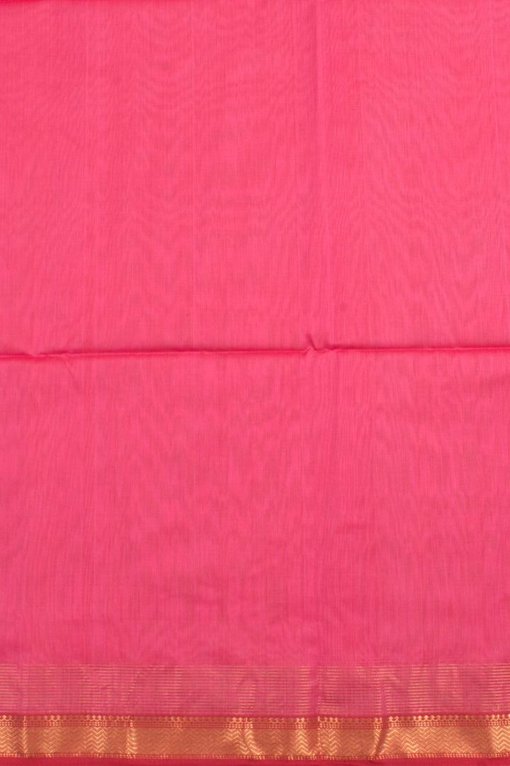 Handloom Maheshwari Silk Cotton Saree 10058827