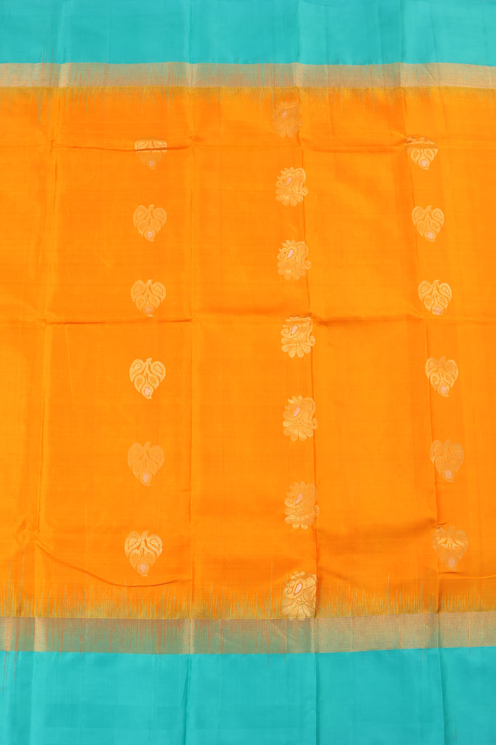 Sunset Orange Salem Soft Silk Saree 10059761