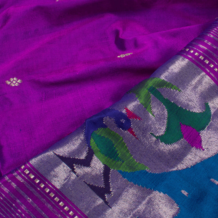 Handwoven Paithani Silk Dupatta 10056157
