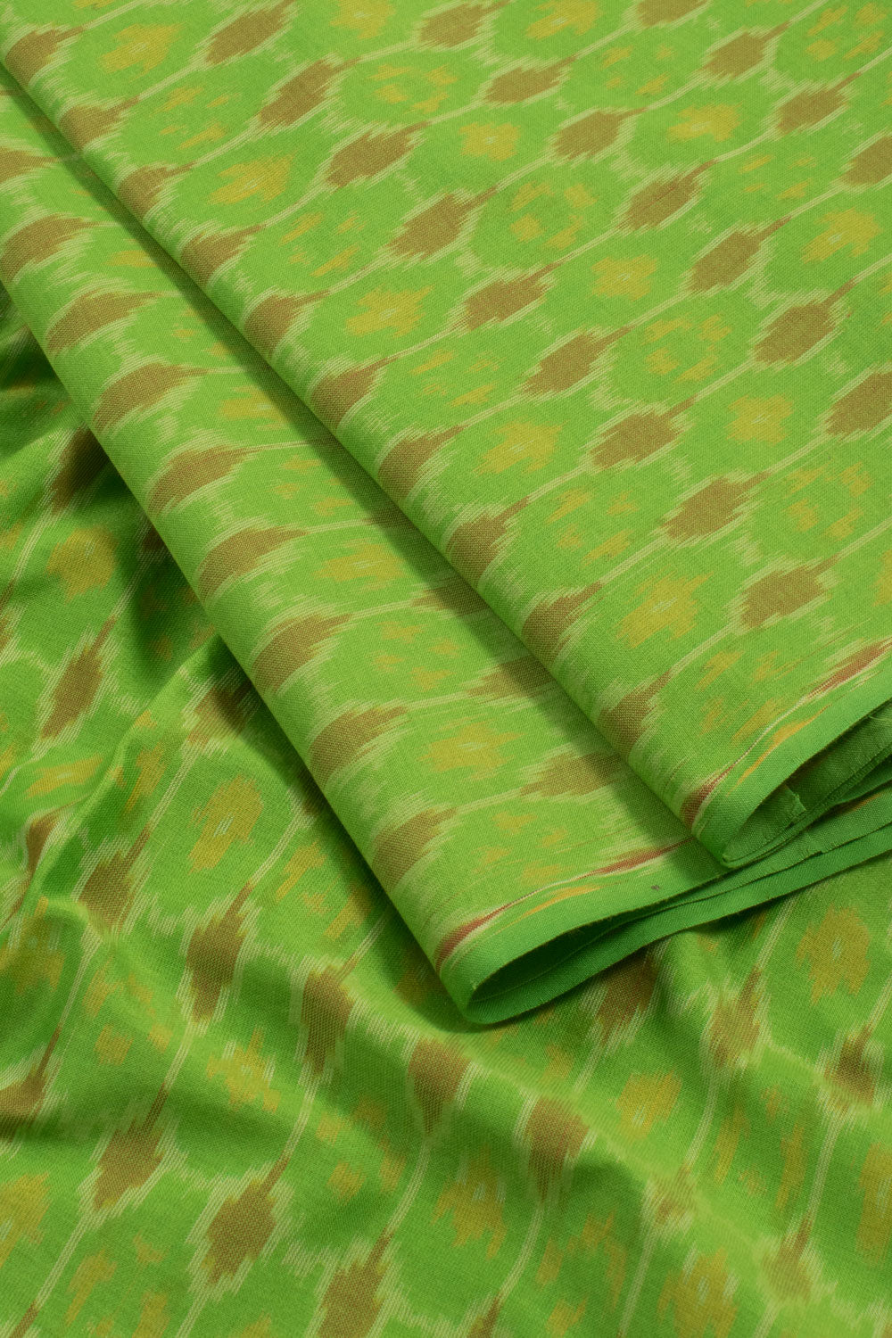 Handloom Ikat Silk Cotton Kurta Material 10058583