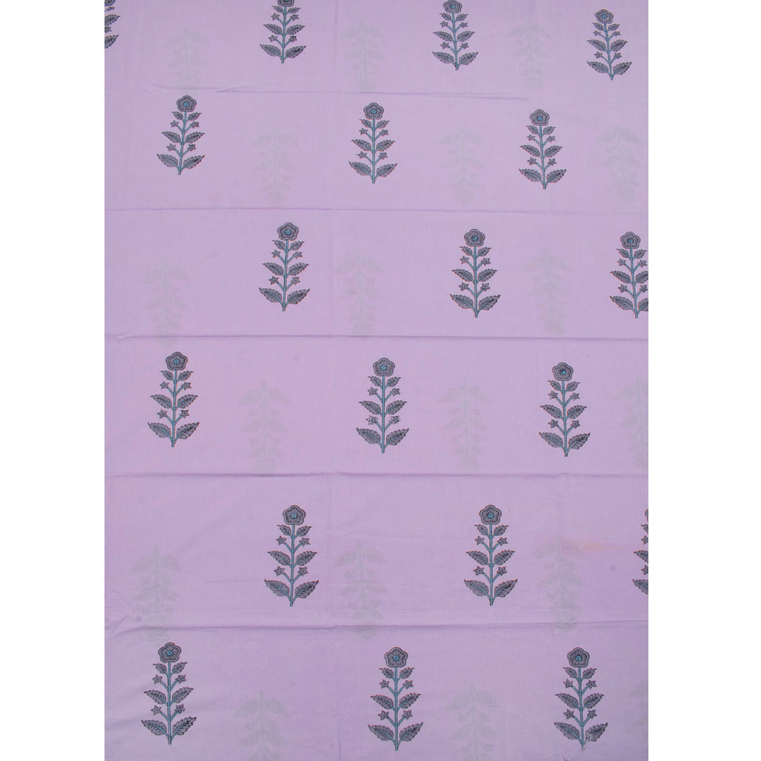Hand Block Printed Cotton Salwar Suit Material 10056189