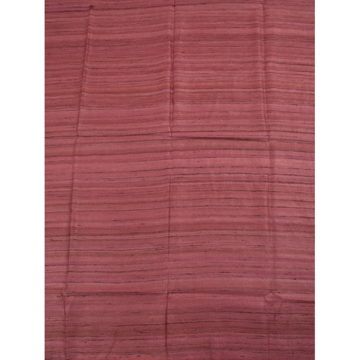 Hand Block Printed Geecha Silk Salwar Suit Material 10056193
