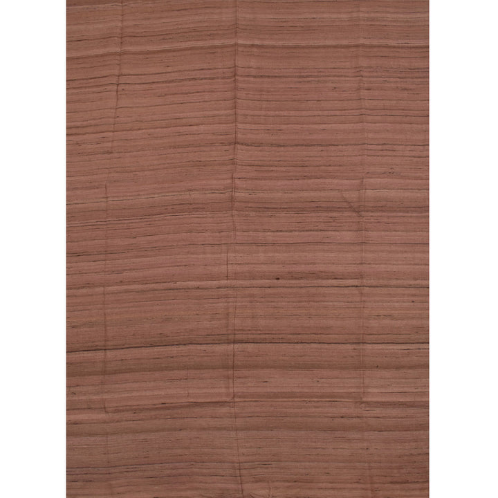 Hand Block Printed Geecha Silk Salwar Suit Material 10056200