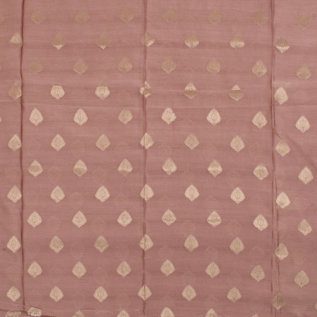 Handwoven Banarasi Muga Silk Salwar Suit Material 10056202