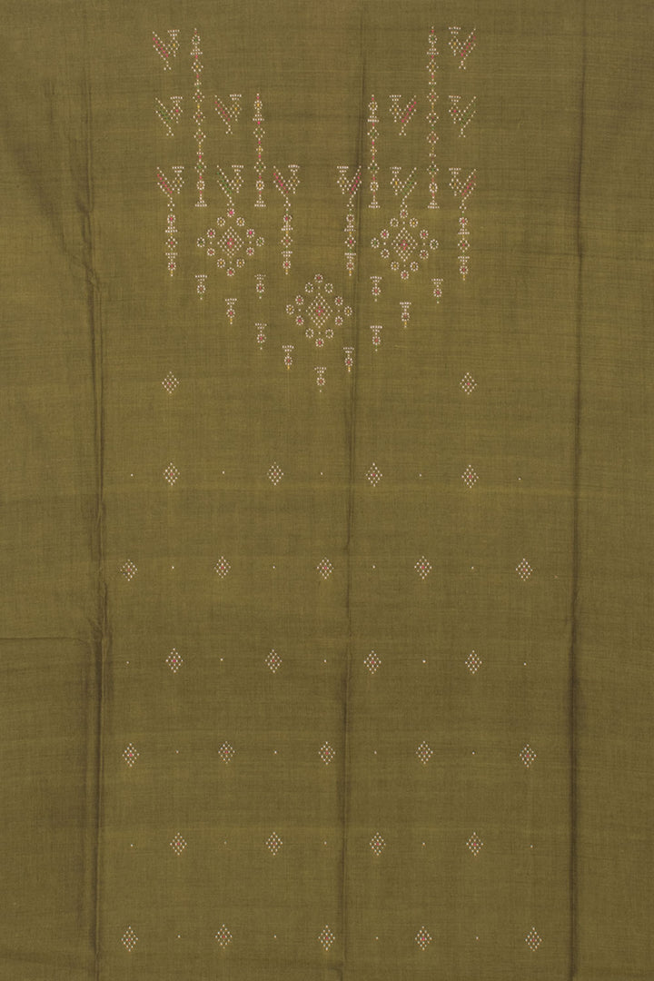 Tangaliya Cotton 2-Piece Salwar Suit Material 10058599