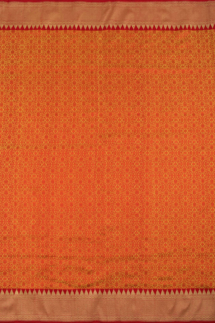 Handloom Banarasi Tanchoi Satin Silk Saree 10058522
