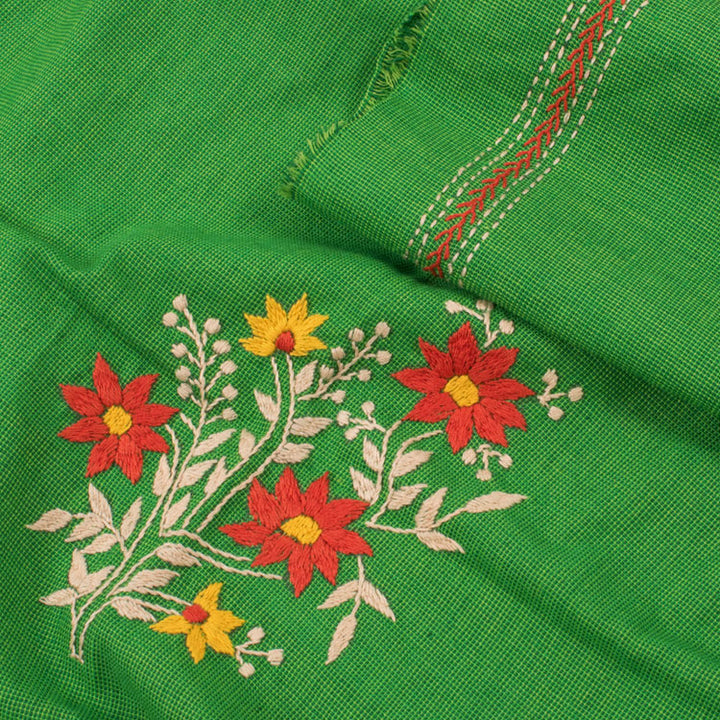 Embroidered Cotton Blouse Material 10052845