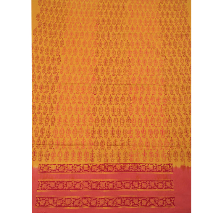 Hand Block Printed Cotton Salwar Suit Material 10054778