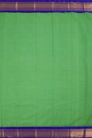 Green Handwoven Gadwal Kuttu Cotton Saree 10061421
