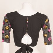 Kantha Embroidered Cotton Blouse 10059250