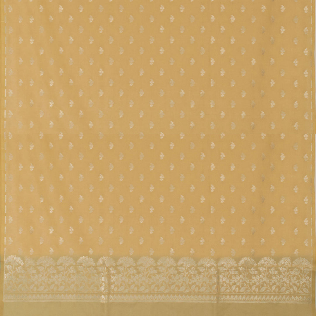 Handloom Banarasi Katrua Silk Salwar Suit Material 10055140