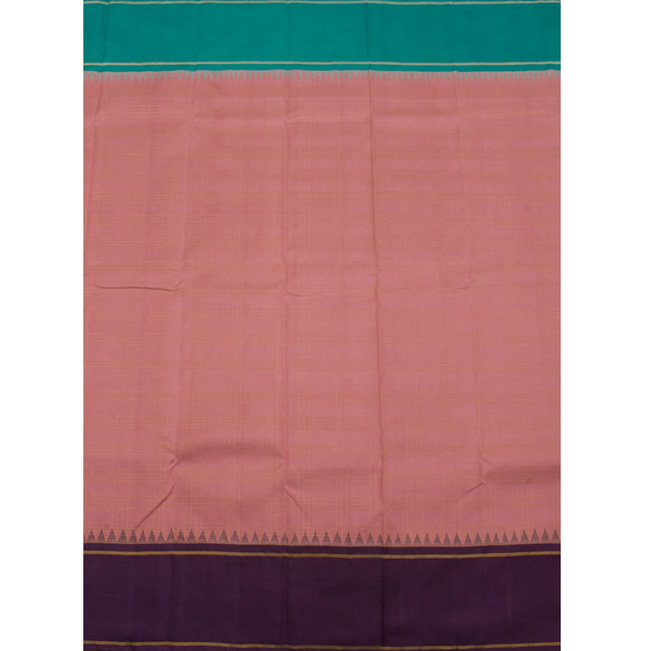 Handloom Pure Zari Korvai Kanjivaram Silk Saree 10056094