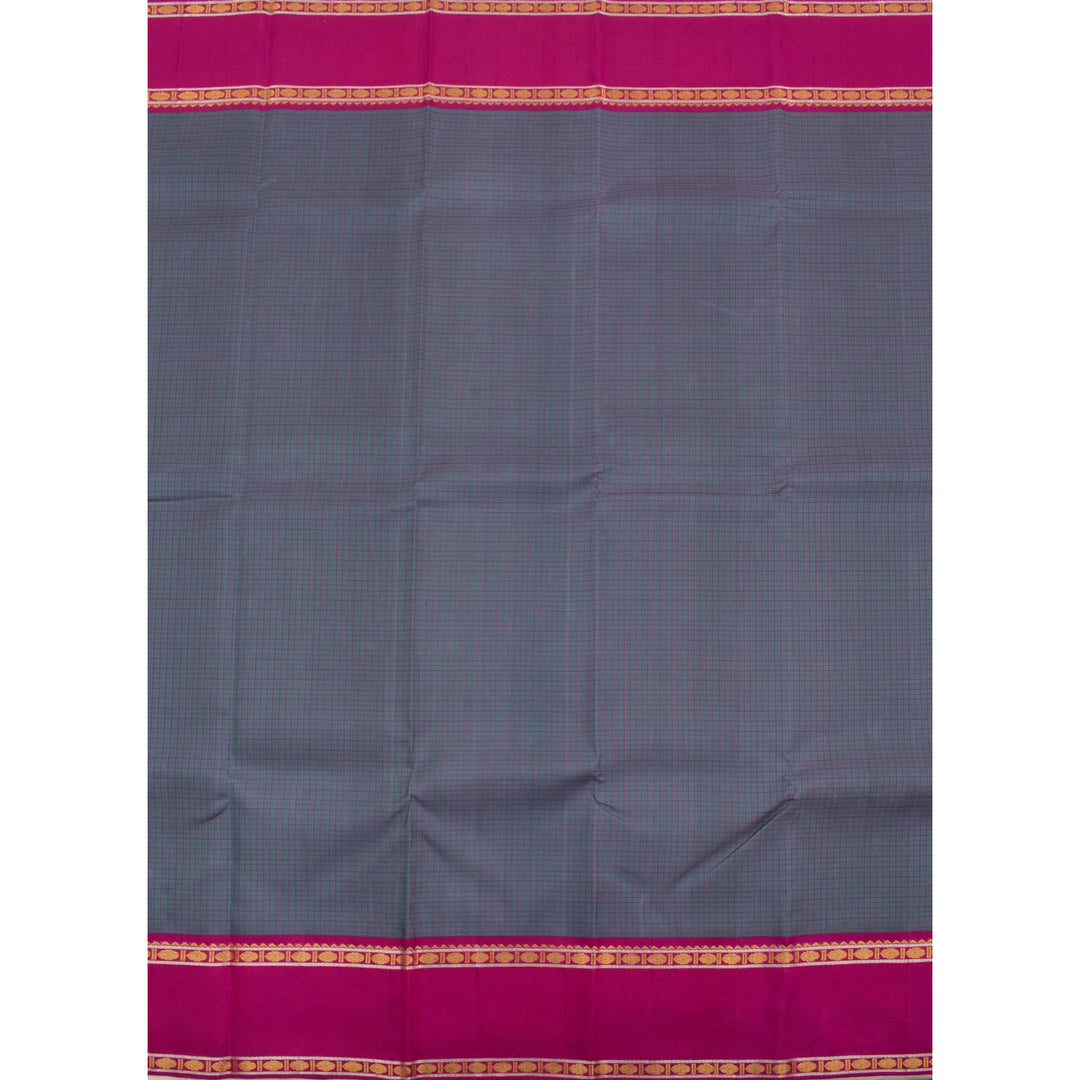 Handloom Pure Zari Korvai Kanjivaram Silk Saree 10056098