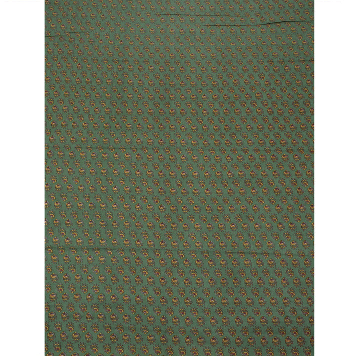 Hand Block Printed Mulmul Cotton 2 pc Salwar Suit Material 10055071
