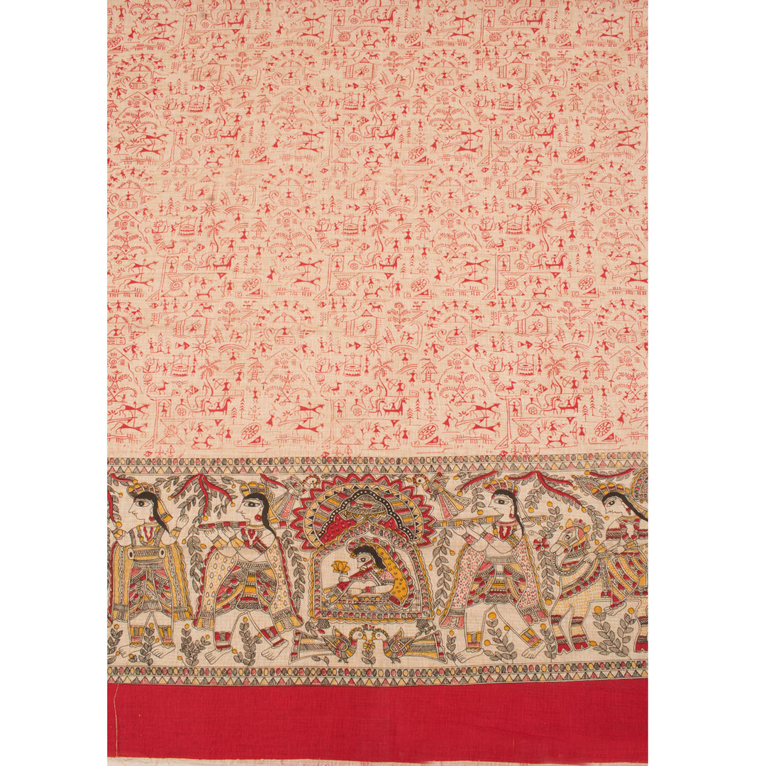 Printed Bhagalpur Cotton Salwar Suit Material 10056879