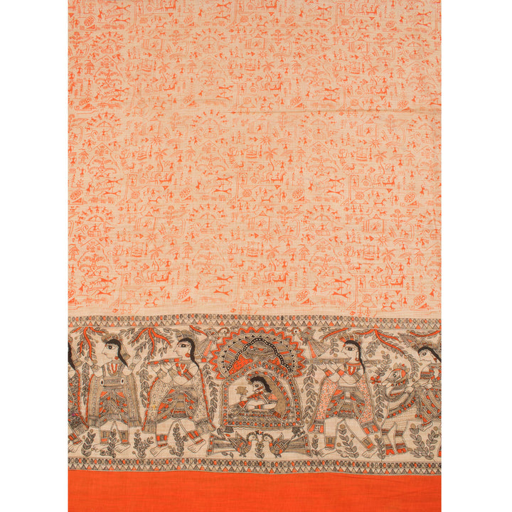 Printed Bhagalpur Silk Salwar Suit Material 10056888