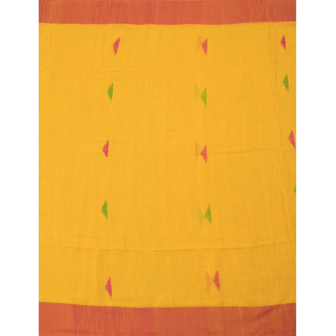 Handloom Bengal Jamdani Linen Saree 10054308