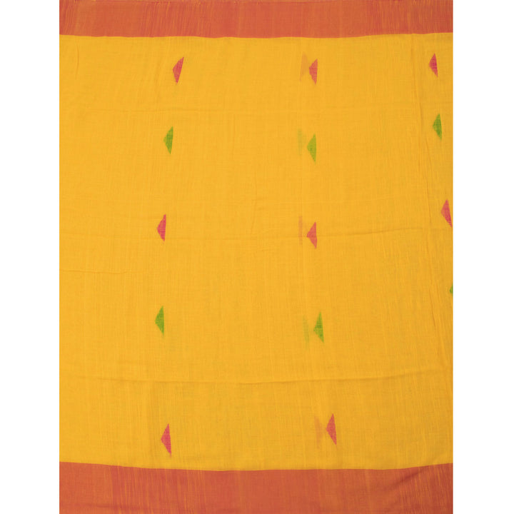 Handloom Bengal Jamdani Linen Saree 10054308