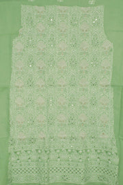 Chikankari Embroidered Cotton Salwar Suit Material 10057980