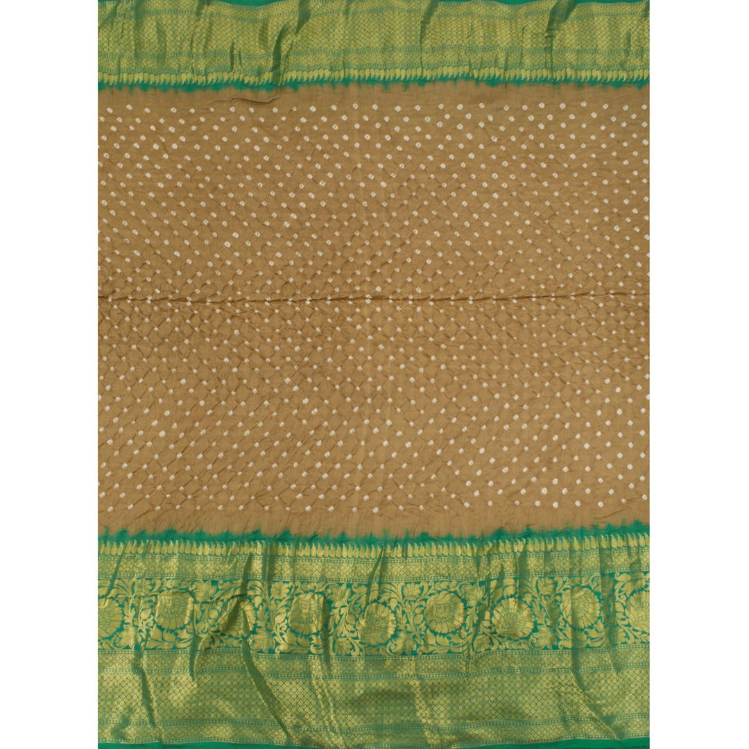 Kanjivaram Pure Silk Bandhani Saree 10057378