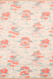 White Printed Chanderi Silk Cotton Saree 10059696