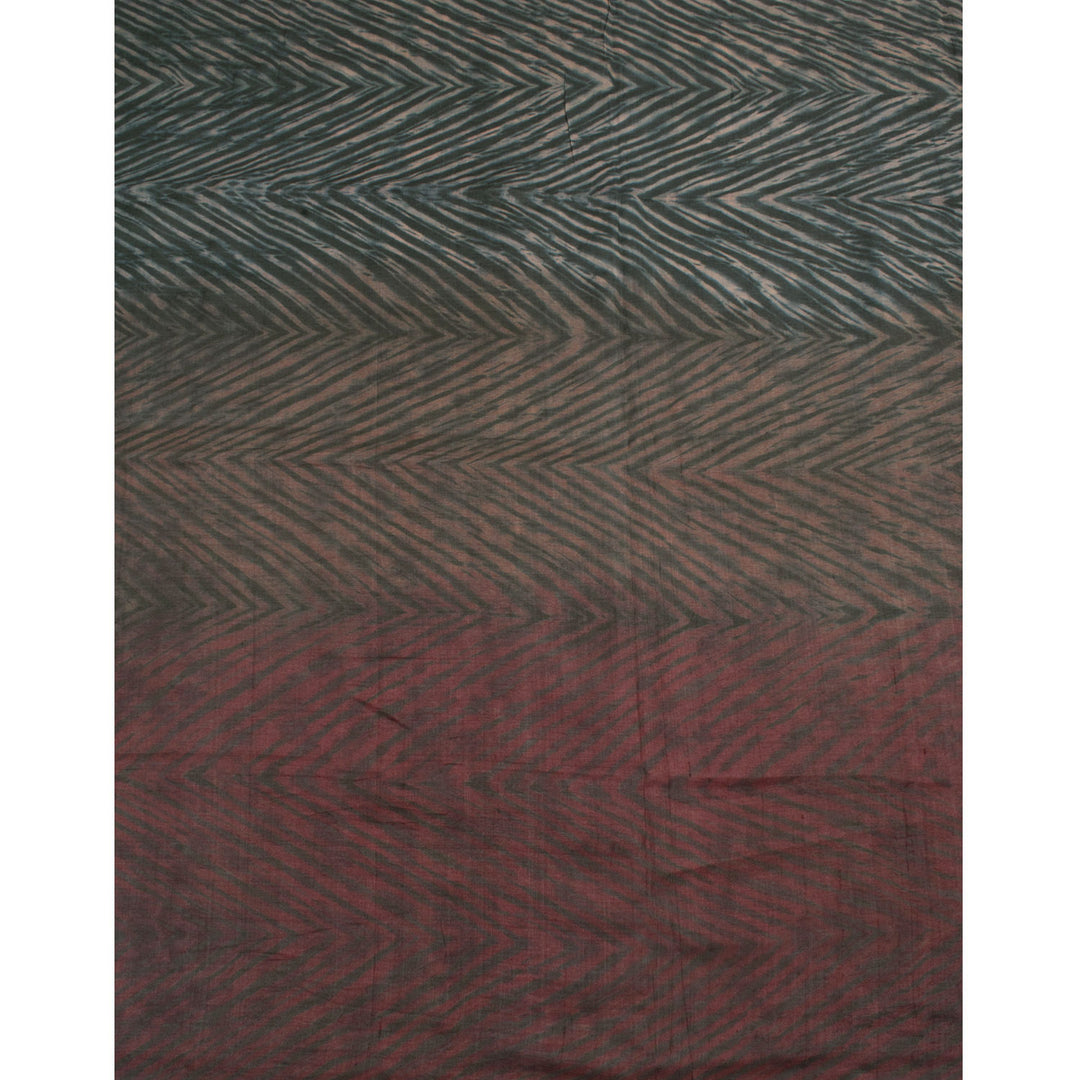 Shibori Ombre Dyed Tussar Silk Saree 10055775