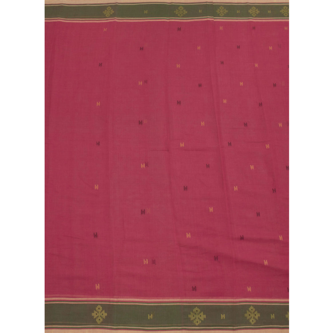 Handloom Bengal Jamdani Cotton Saree 10056314
