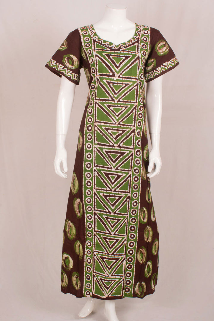 Batik Printed Cotton Loungewear 10056369