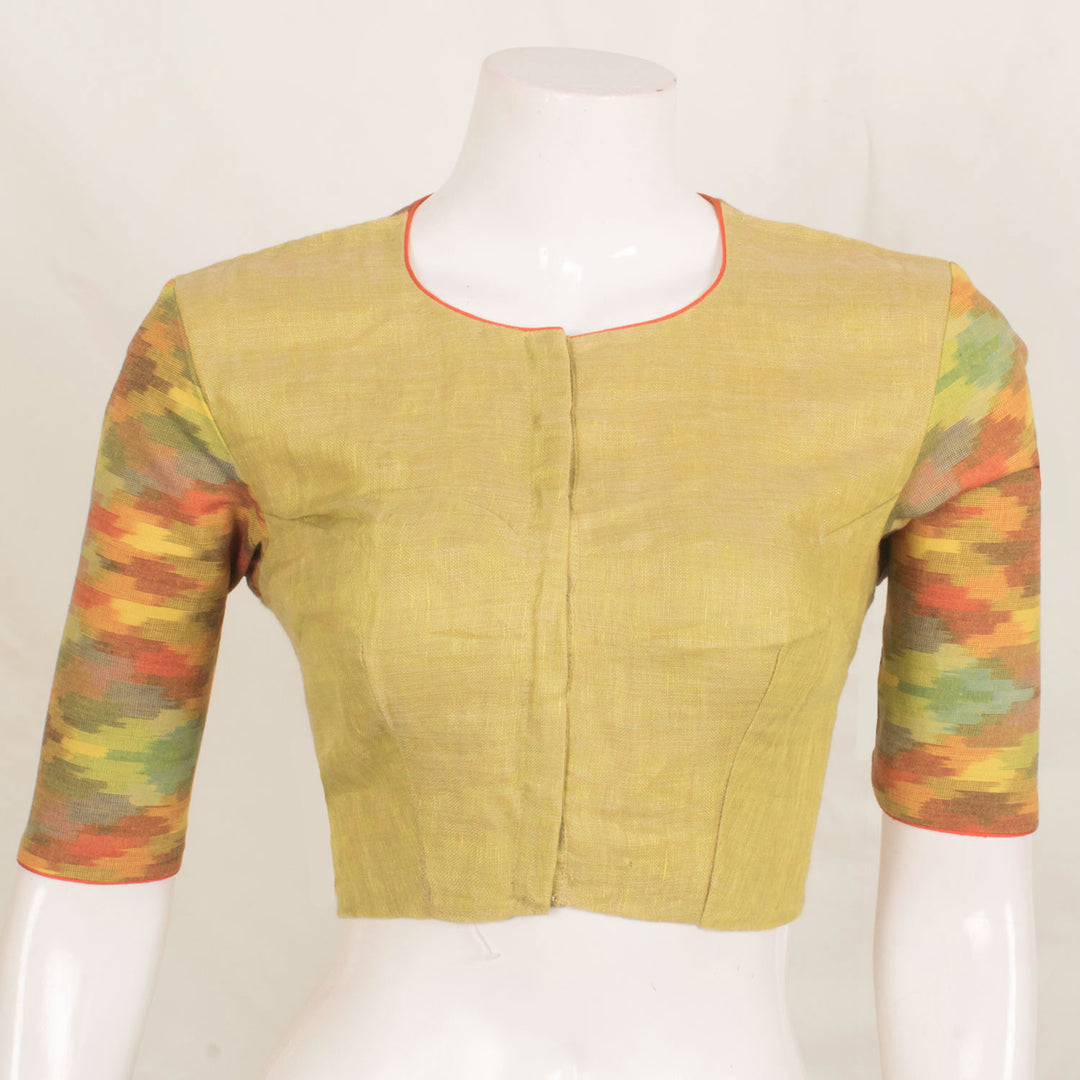Handcrafted Linen Blouse 10055865