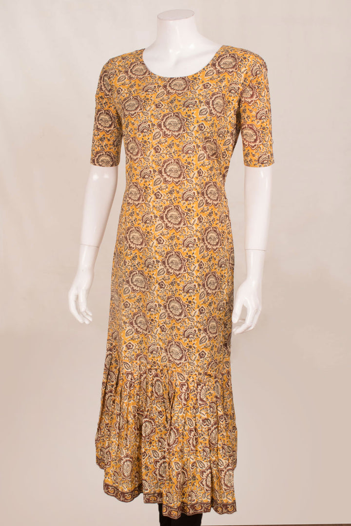 Hand Block Printed Cotton Dress 10056468