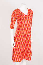 Handloom Ikat Cotton Kurta 10060393