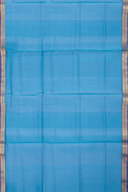 Blue Maheshwari Silk Cotton 3 pc Salwar Suit Material 10062197