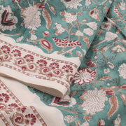 Sanganeri Hand Block Printed Cotton Salwar Suit Material 10056601