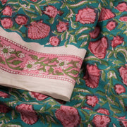 Sanganeri Hand Block Printed Cotton Salwar Suit Material 10056604