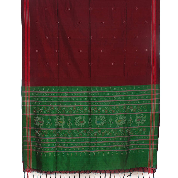 Handwoven Tangaliya Silk Cotton Saree 10055805