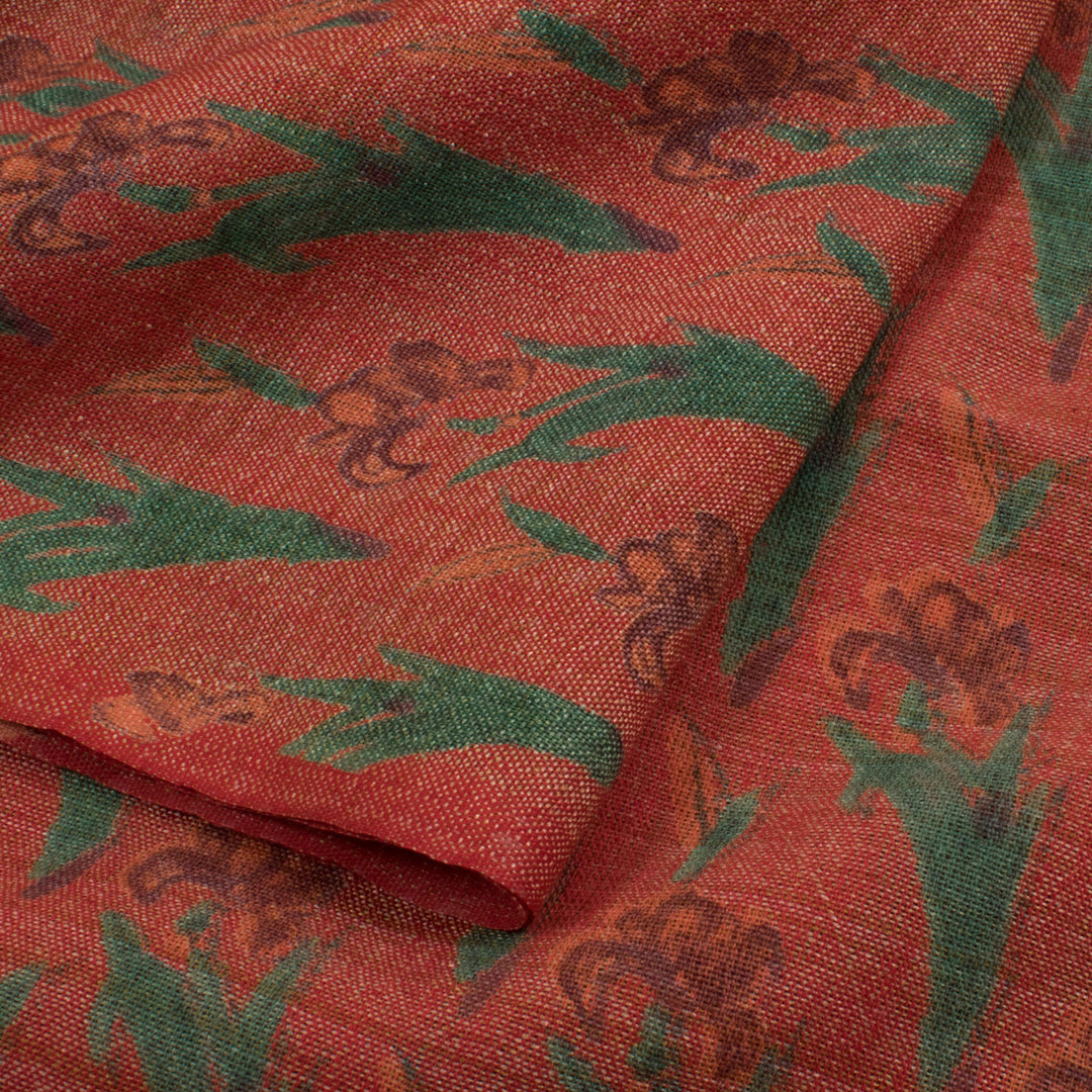 Printed Bhagalpur Silk Salwar Suit Material 10055880