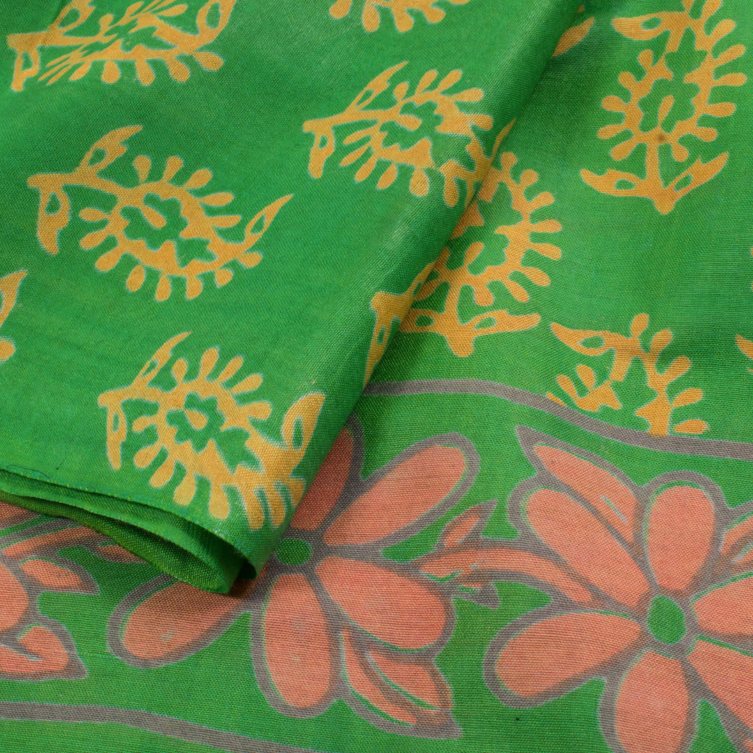 Printed Bhagalpur Silk Salwar Suit Material 10055898