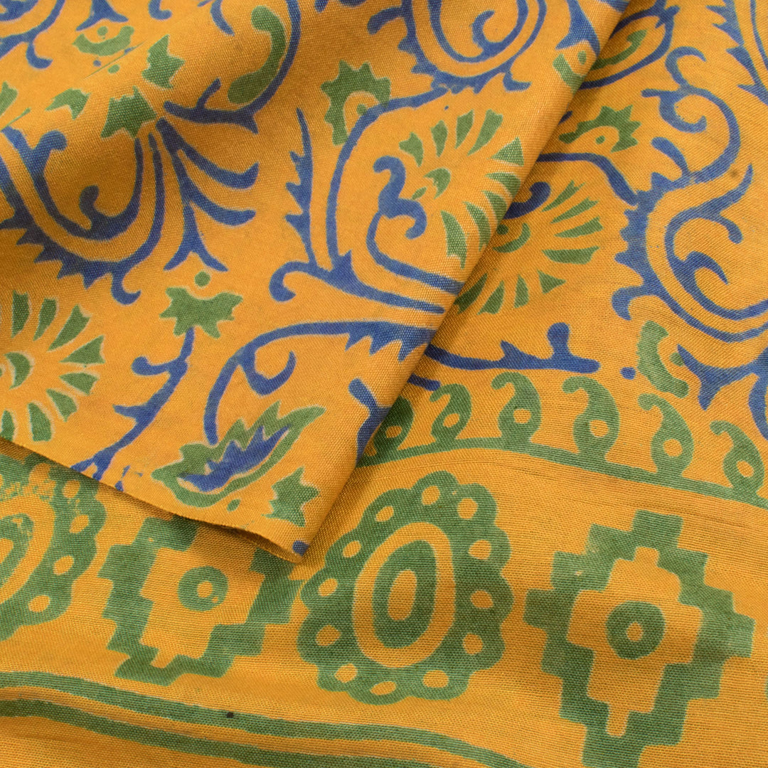 Printed Bhagalpur Silk Salwar Suit Material 10055900