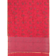 Printed Handloom Chanderi Silk Cotton Saree 10055906