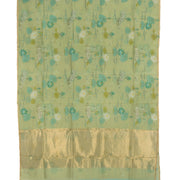 Printed Handloom Chanderi Silk Cotton Saree 10055911