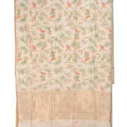 Printed Handloom Chanderi Silk Cotton Saree 10055917