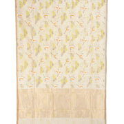 Printed Handloom Chanderi Silk Cotton Saree 10055918