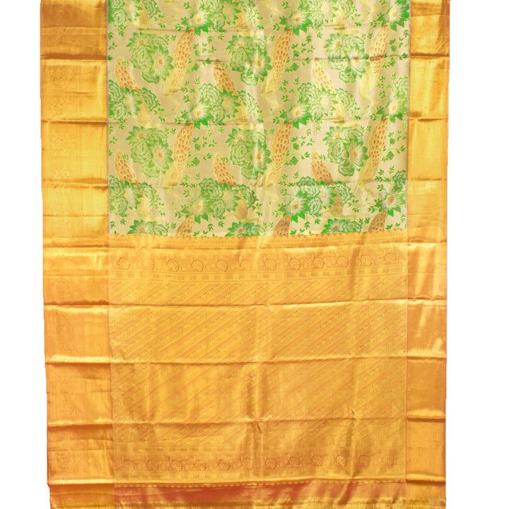 Pure Tissue Silk Bridal Jacquard Kanjivaram Saree 10056416