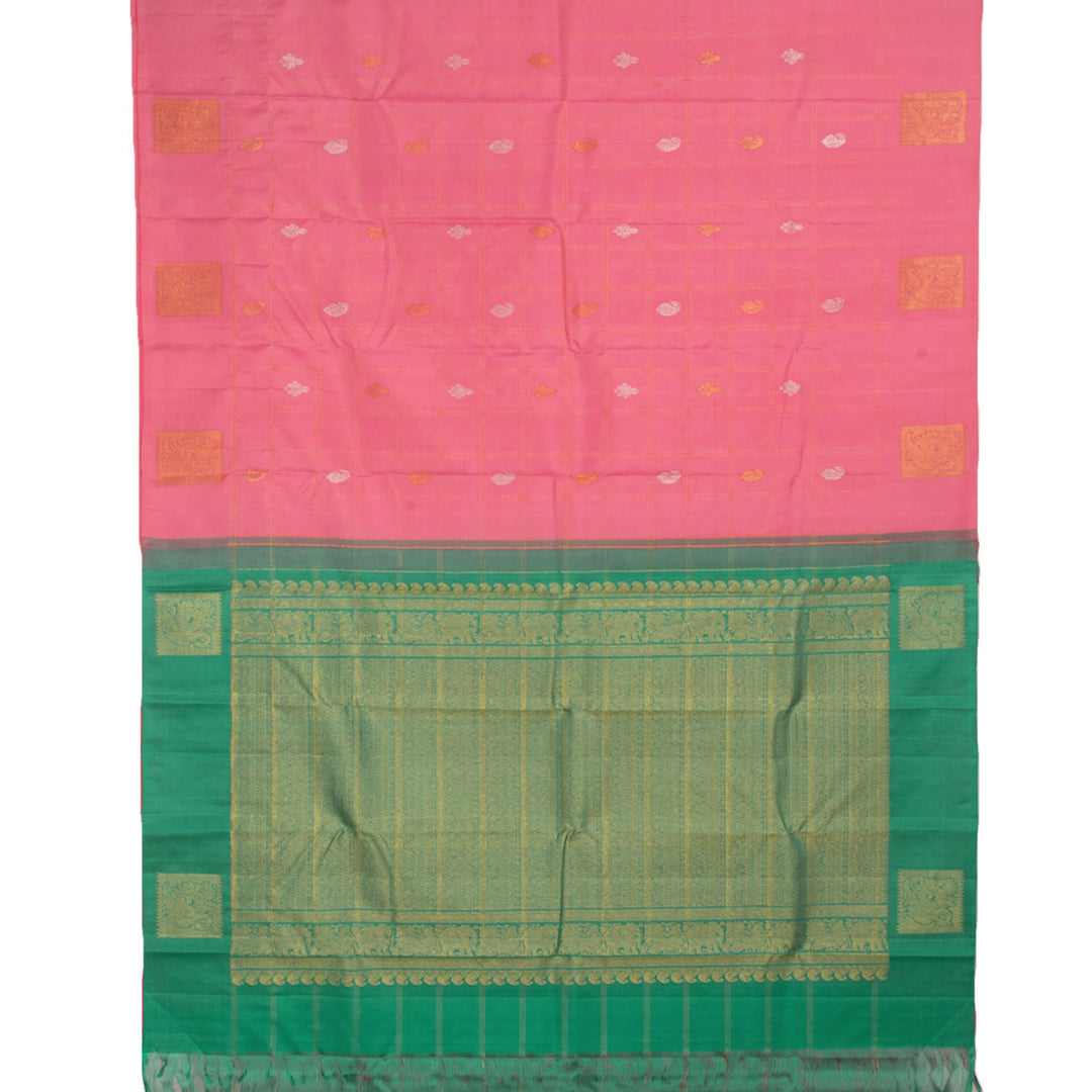 Handloom Pure Zari Kanjivaram Silk Saree 10056574