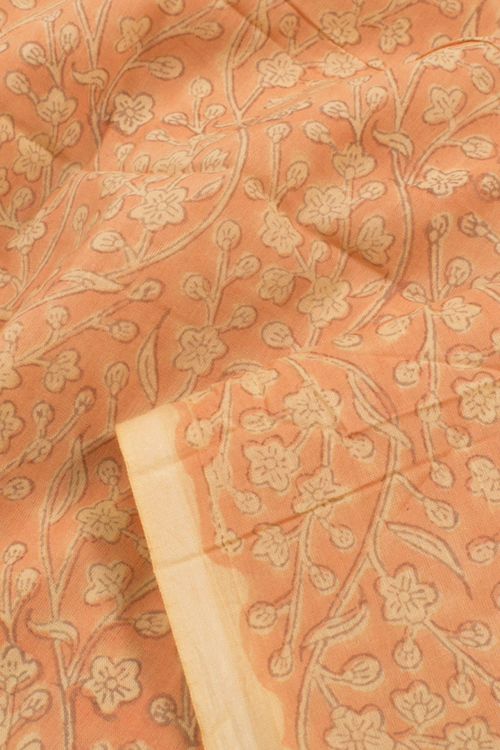 Hand Block Printed Cotton 3-Piece Salwar Suit Material 10057054