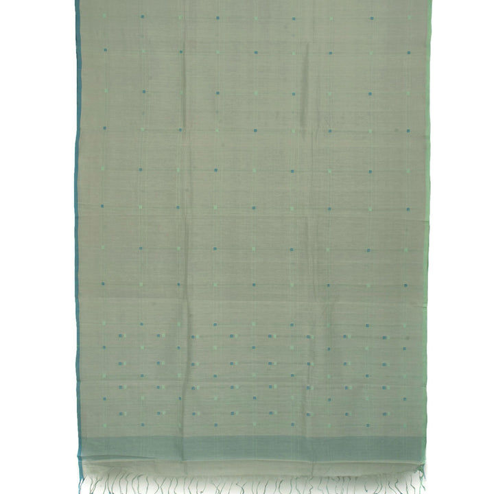 Handloom Checked Cotton Saree 10057093