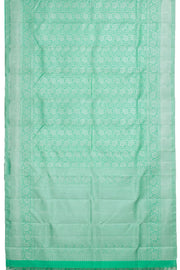 Mint Greeen Pure Zari Bridal Jacquard Kanjivaram Silk Saree 10057118