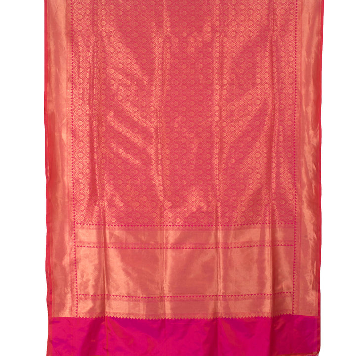 Handloom Banarasi Kimkhab Tanchoi Katan Silk Saree 10057273