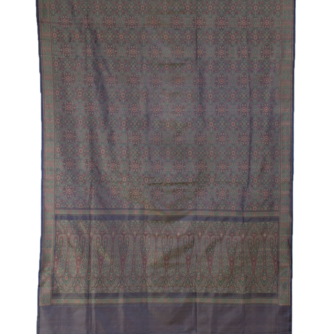 Handloom Banarasi Reshmi Jamawar Tanchoi Katan Silk Saree 10057286